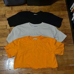 Zara crop top bundle